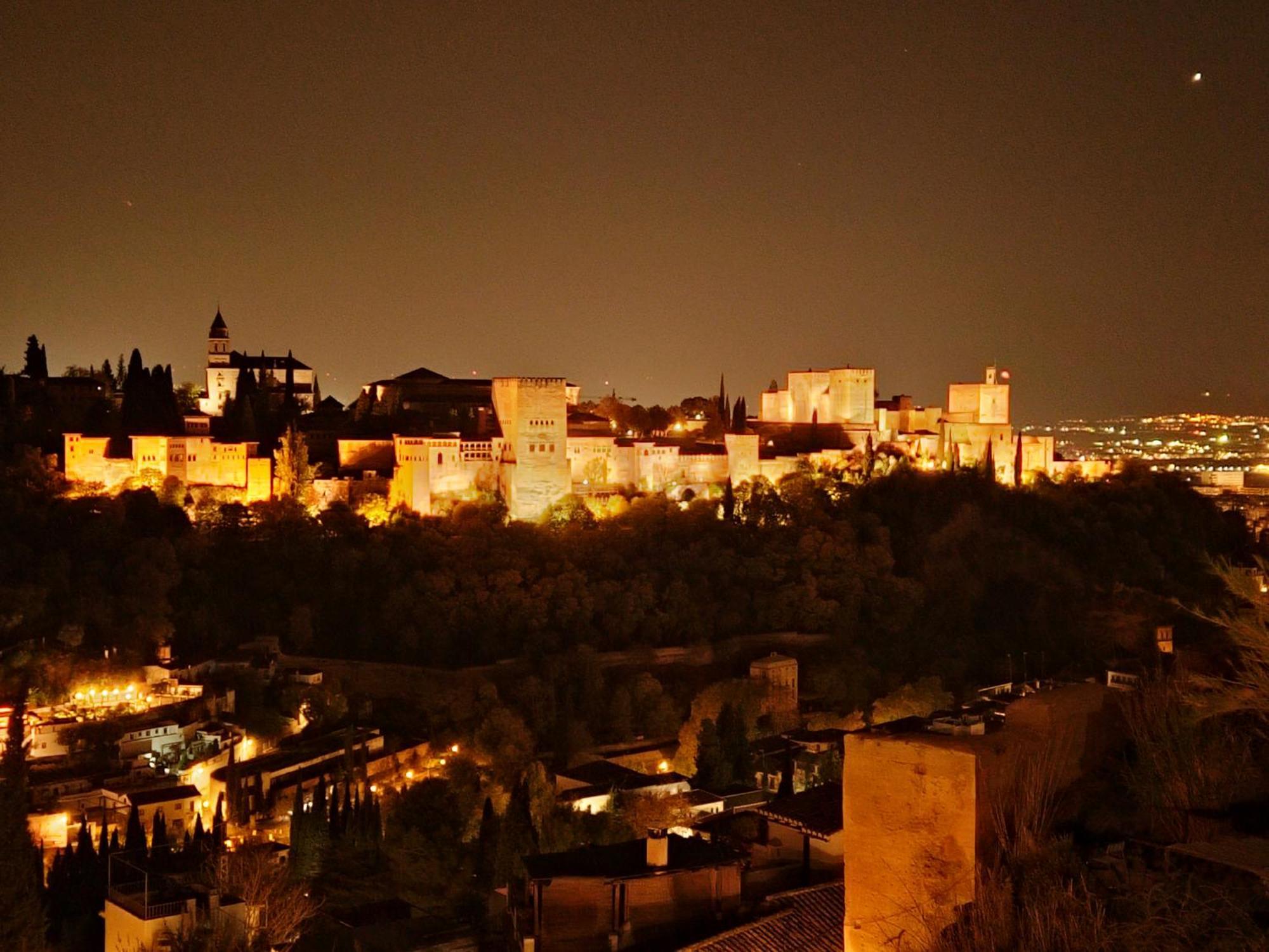 Luxury Cave 100M Super Terraza Vistas Alhambra Wifi Villa Granada Eksteriør bilde